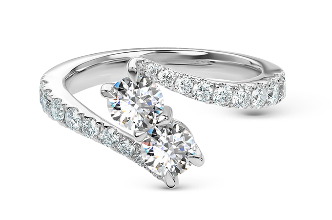 Gaia Solitaire 0.5 Carat Engagement Diamond Ring 18K Yellow Gold